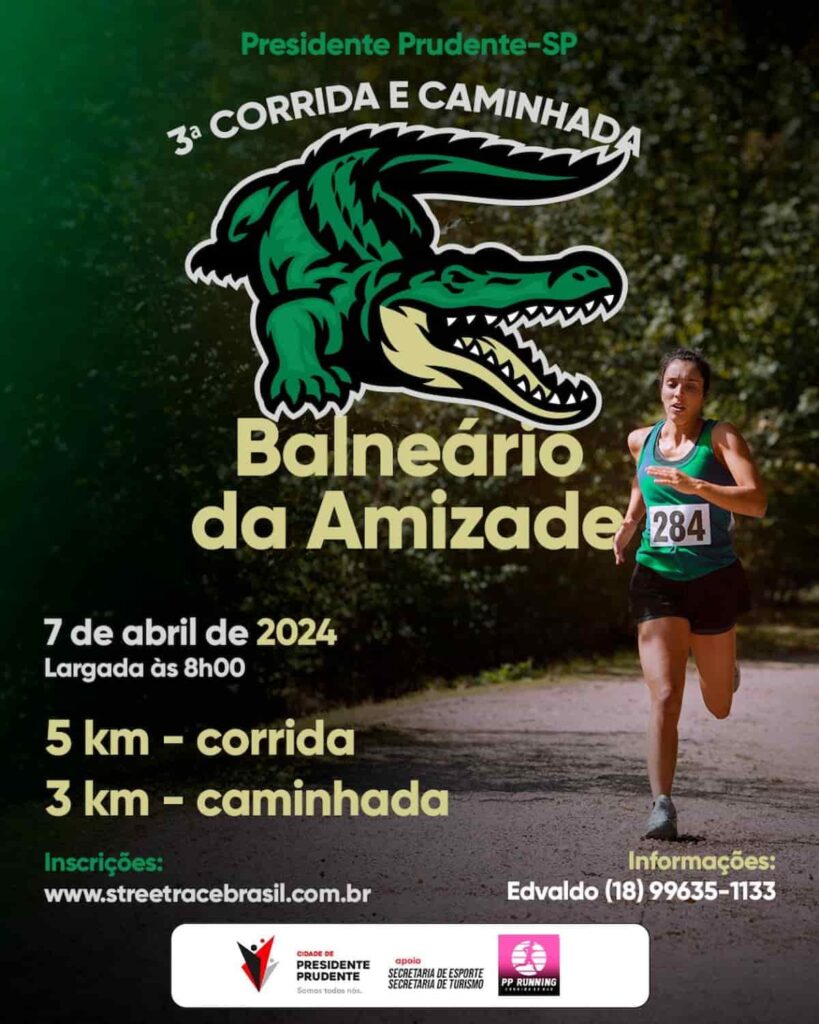 3ª Corrida Balneário da Amizade PP Running Calendário de Corrida