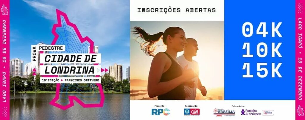 Prova Pedestre Cidade De Londrina Calend Rio De Corrida