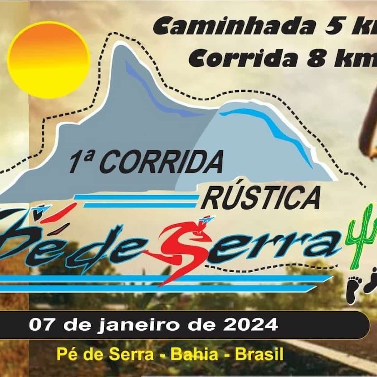 1ª Corrida Rústica Em Pé De Serra Calendário De Corrida 8890