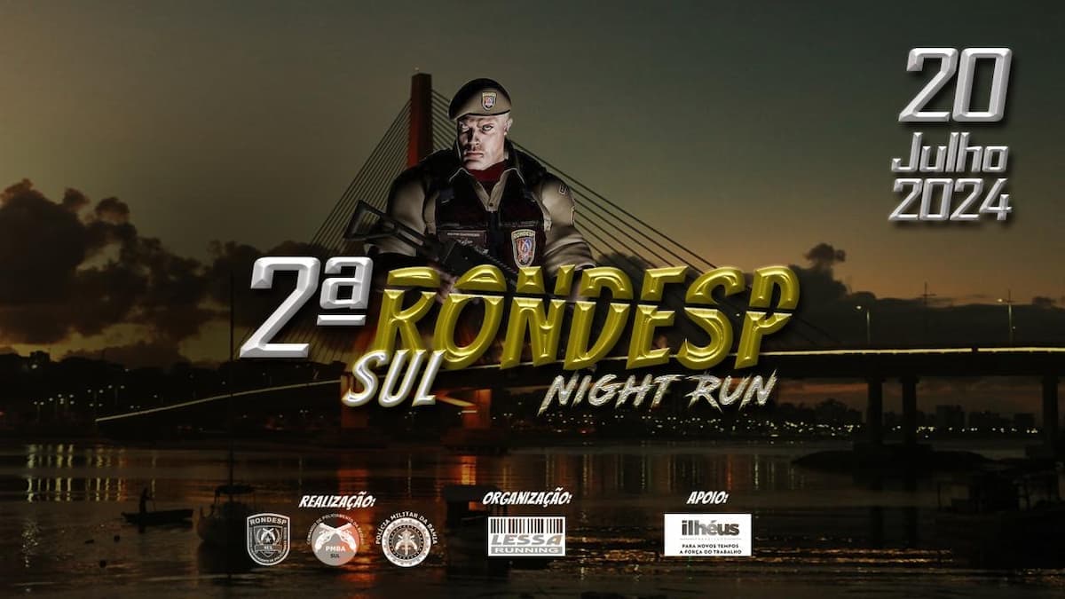 2ª Rondesp Sul Night Run Calendário de Corrida