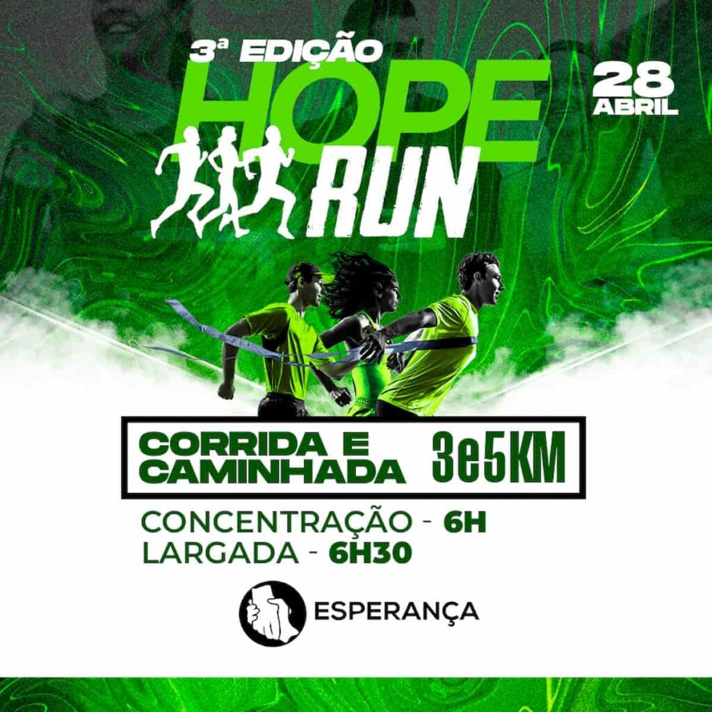 Iii Corrida E Caminhada Hope Run Calendário De Corrida 1243