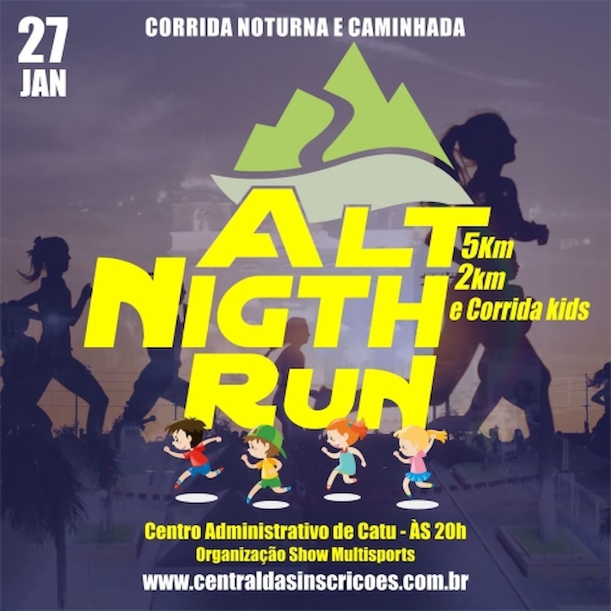 All Night Run 2024 Calendário de Corrida